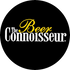 Logo of 'The Beer Connoisseur' on a black background